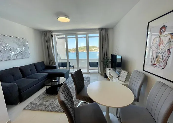 Seaside Apartment M Zaton 6 -Seaview And Parking